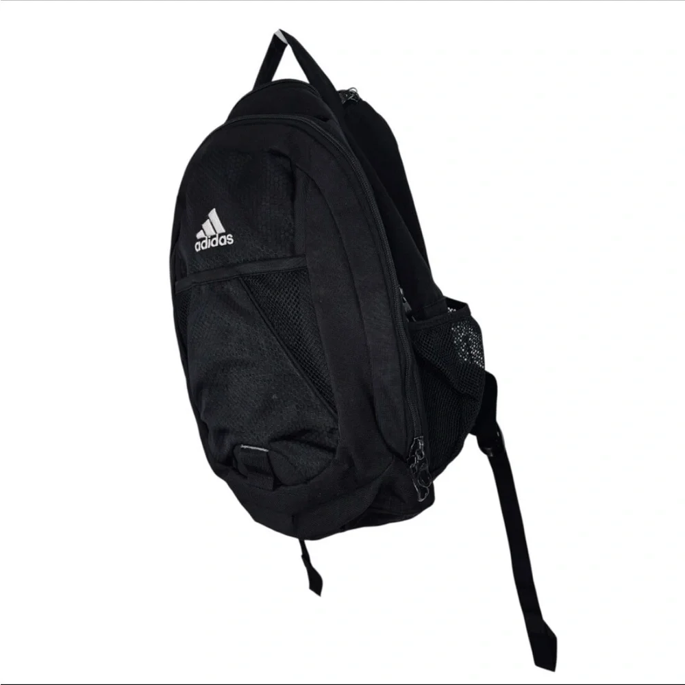 Adidas Classic Black Dillion Unisex Youth Adjustable Strap Backpack